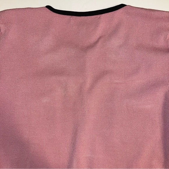 Judith Hart Petites Women’s Pink Button Up Long Sleeve Cardigan Sz MP - Picture 8 of 10